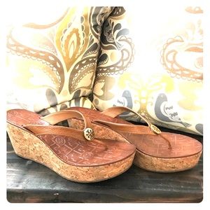 TORY BURCH WEDGES Size 9.5